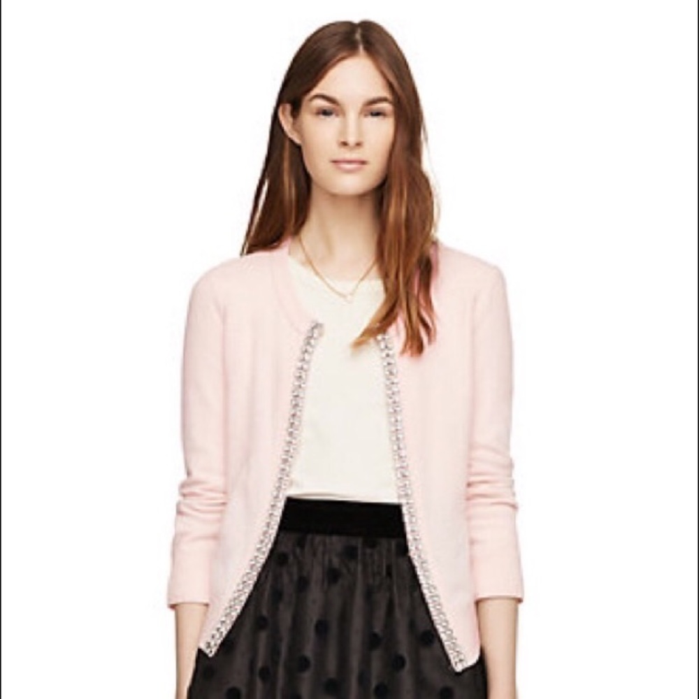 Kate Spade Steal Spotlight Embellished Cardigan - Picture 11 of 11
